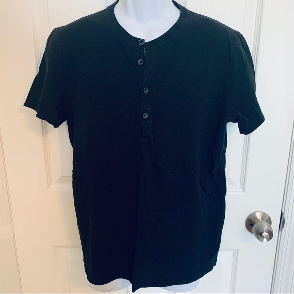 Express short sleeve henley